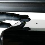 TB ART NOIR DRY WIPER INTERFOLD WALL DISPENSER, SMOKE 1/C D TBDWIWS2 5
