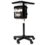 TB ART NOIR DRY WIPER INTERFOLD WALL DISPENSER, SMOKE 1/C D TBDWIWS2 6