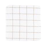 DISH CLOTH TAN CHECK 12DZ/CTN DISH TAN CS 5