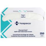 Hospeco® Discreet Seat® Toilet Seat Covers, 250/pk - 4 pks/cs, Half Fold DS 1000