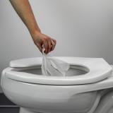 Hospeco® Discreet Seat® Toilet Seat Covers, 250/pk - 4 pks/cs, Half Fold DS 1000 5