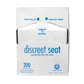 Hospeco® Discreet Seat® Toilet Seat Covers, Quarter Fold, 200/pk - 20 pks/cs DS-QTR-5M