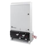 Hospeco® Evogen® Menstrual Care Dual Free Product Dispenser, White, Metal, 1/ea EV1 FREE
