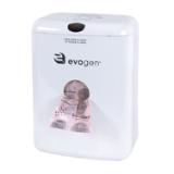 Hospeco® Evogen® No-Touch Combination Waste Receptacle, White, ABS Plastic, 1/ea - 6 ea/cs EVNT CWR