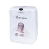 Hospeco® Evogen® No-Touch Combination Waste Receptacle, White, ABS Plastic, 1/ea - 6 ea/cs EVNT CWR 6