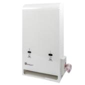 Hospeco® Evogen® No-Touch Dual Menstrual Care Product Dispenser, 1/ea - White ABS Plastic EVNT3-W