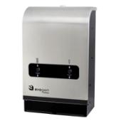 Hospeco® Evogen® Mini No-Touch Dual Menstrual Care Product Dispenser, 1/ea - Stainless Steel/Black EVNT4-SB