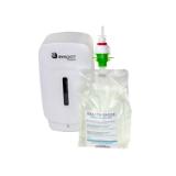 Hospeco® Evogen® No-Touch Toilet Seat Cleaner Dispenser, White, 1/ea - 8 ea/cs EVNT5 FDIS 2