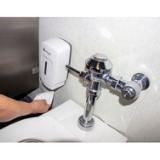 Hospeco® Evogen® No-Touch Toilet Seat Cleaner Dispenser, White, 1/ea - 8 ea/cs EVNT5 FDIS 3