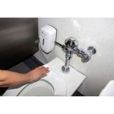 Hospeco® Evogen® No-Touch Toilet Seat Cleaner Dispenser, White, 1/ea - 8 ea/cs EVNT5 FDIS 4