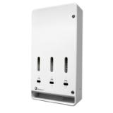 Hospeco® Evogen® Tri-Vend High Capacity No-Touch Menstrual Care Product Dispenser, White, 1/ea EVNT6
