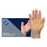 Safety Zone® Polyethylene Powder-Free Gloves, 10x100, Clear, 2 mil  - Small GDCP SM 3