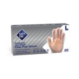 Safety Zone® Polyethylene Powder-Free High-Density Gloves, 20x500, Clear, 1 mil - Small GDPE SM 5