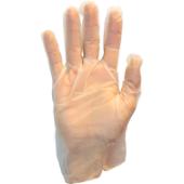Safety Zone® Micro Textured Stretch Hybrid Polyethylene Gloves, Powder-Free, 10x100, Clear, 2.5 mil - Small GDSH-SM