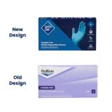 Safety Zone® Nitrile Powder-Free Gloves, Textured Fingers, 10x100, Blue, 3 mil - Large GL N103FL 2