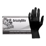 Safety Zone® GrizzlyNite® Nitrile Powder-Free Exam Gloves, 10x100, Black, 5.5 mil - XL GL N105FX 7