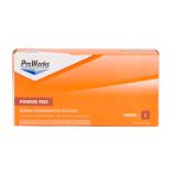 Safety Zone® Nitrile Powder-Free Exam Gloves, 10x100, Orange, 5 mil - Large GL N105ORFL 4