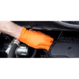 Safety Zone® Nitrile Powder-Free Exam Gloves, 10x100, Orange, 5 mil - XXL GL N105ORFXX 3