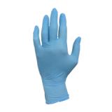 Safety Zone® Nitrile Powder-Free Exam Gloves, Textured Fingers, 10x100, Blue, 5 mil - Small GL N106FS 5