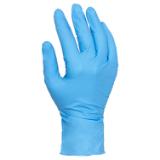 Safety Zone® Nitrile Powder-Free Exam Gloves, 10x100, Blue, 7 mil - Small GL NB107FS 2