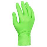 Safety Zone® Nitrile Powder-Free Exam Gloves, Textured Fingers/Palm, 10x100, Lime Green, 7 mil - Small GL NG107FS 2