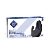 Safety Zone® Mid-Weight Nitrile Exam Gloves, Powder-Free, 10x100, Black - Small GNEP-SM-K