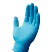 Safety Zone® Nitrile Exam Gloves, Powder-Free, 10x100,  Blue, 7 mil - Small GNPR-SM-1