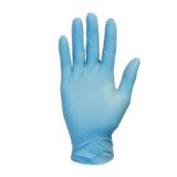 Safety Zone® Nitrile Powder-Free Exam Gloves, 10x100, Blue, 4 mil - Small GNPR SM 1M 4