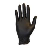 Safety Zone® Nitrile Powder-Free Exam Gloves, 10x100, Black, 3.5 mil - Small GNPR SM BK 5