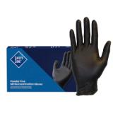 Safety Zone® Nitrile Powder-Free Exam Gloves, 10x100, Black, 5.5 mil - XL GNPR XL 1 K 3