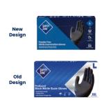 Safety Zone® Nitrile Powder-Free Exam Gloves, 10x100, Black, 3.5 mil - XL GNPR XL BK 2