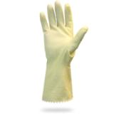 Safety Zone® Latex Canner 18 Mil Gloves, Amber, Small GRCA-SM-1SF