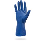 Safety Zone® Latex Canner 18 Mil Gloves, Blue, Small GRCL-SM-1SF