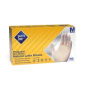 Safety Zone® Latex Gloves, Powder Free, Textured, 10x100, Natural, 5 mil - Medium GRPR-MD-1-T