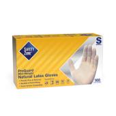 Safety Zone® Latex Gloves, Powder Free, Textured, 10x100, Natural, 5 mil - Small GRPR-SM-1-T