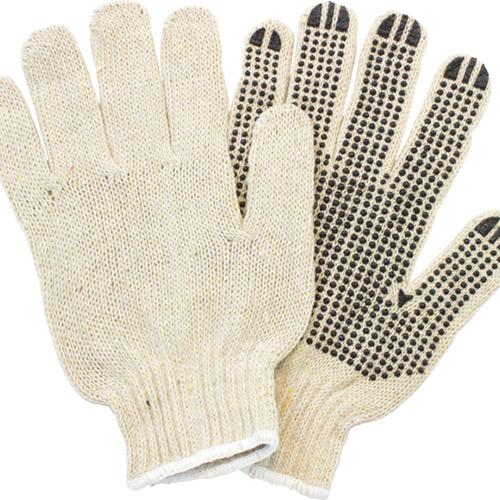 GLOVE STRING KNIT PVC DOTS GSBS WN 2C 20