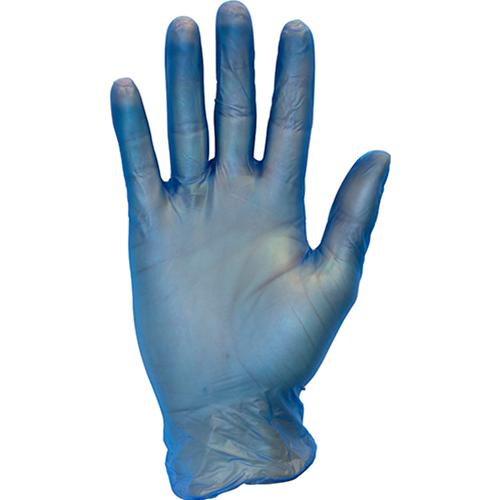 Safety Zone® Mid-Weight Vinyl Powder-Free Gloves, 10x200, Blue, 3 mil - Medium GVP9 MD 2 BL