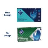 Safety Zone® Mid-Weight Vinyl Powder-Free Gloves, 10x100, Blue, 3 mil - XL GVP9 XL 1 BL 2