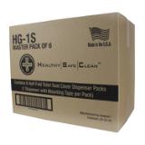 Health Gards® Half Fold Toilet Seat Cover Dispensers HG 1S 3