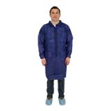 POLYPROPYLENE LAB COAT BLUE M1734B 3X E W