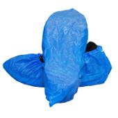 SHOE COVER CPE COPOLYMER BLUE 100 EA/BG 3 BG/CS M2004B-CPE-XL