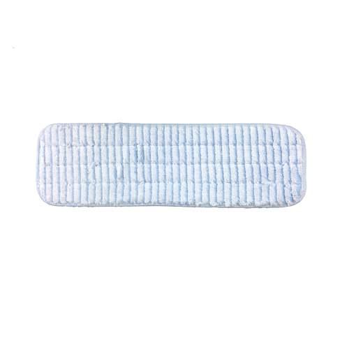 Hospeco® Scrubbing Wet Flat Mop Heads, Blue, 18