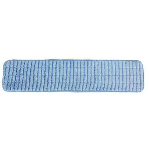 Hospeco® Scrubbing Wet Flat Mop Heads, Blue, 24