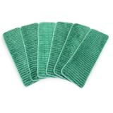 Hospeco® Scrubbing Wet Flat Mop Heads, Green, 24