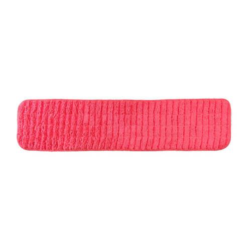 Hospeco® Scrubbing Wet Flat Mop Heads, Red, 24