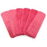 Hospeco® Scrubbing Wet Flat Mop Heads, Red, 24