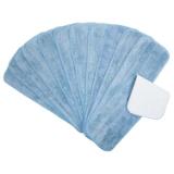 Hospeco® Microfiber Flat Wet Mop Heads - 18