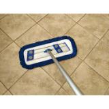 Hospeco® Fringed Dust Mops w/ Hook and Loop Backing, 18