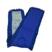 Fringed Dust Mops with Canvas Backing - 48