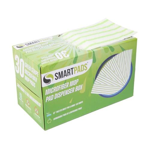 18 SmartPads Microfiber Mop-Green M901RMP GR